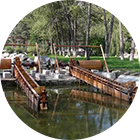 木質(zhì)龍骨水車(chē)