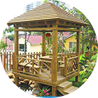 木屋涼亭