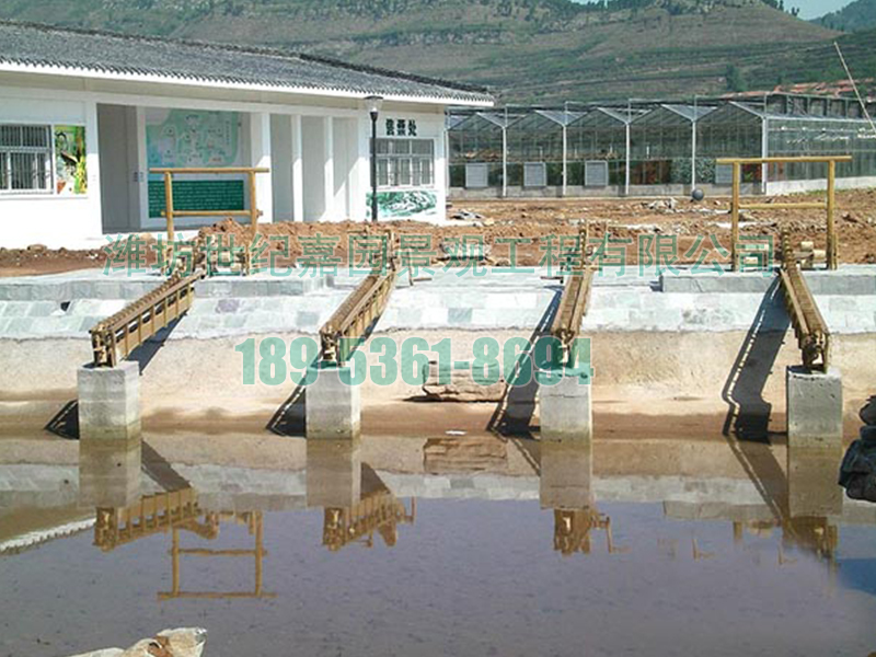 木質(zhì)龍骨水車