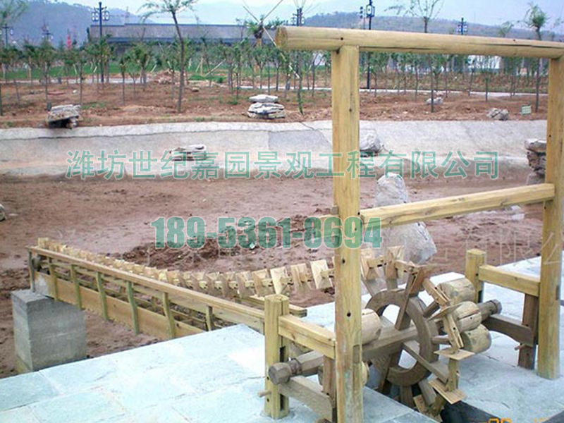 木質(zhì)龍骨水車