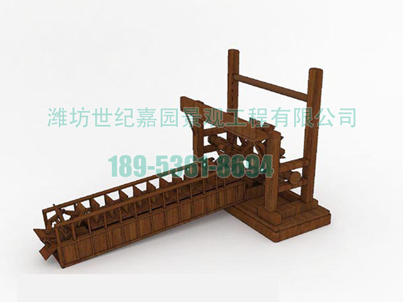 木質(zhì)龍骨水車