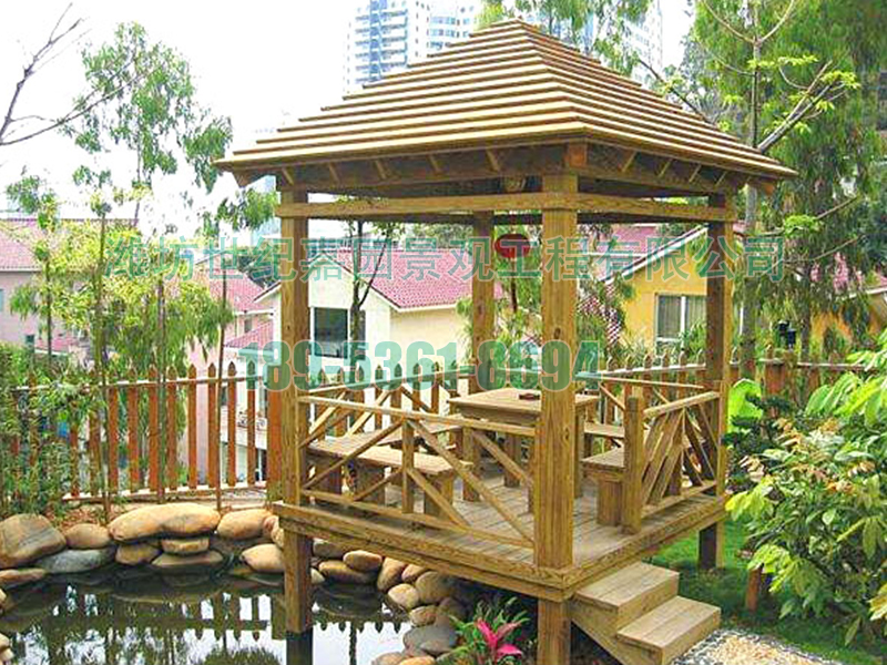 木屋涼亭