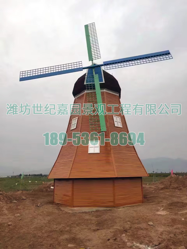 內(nèi)蒙呼和浩特直徑10米景觀風車