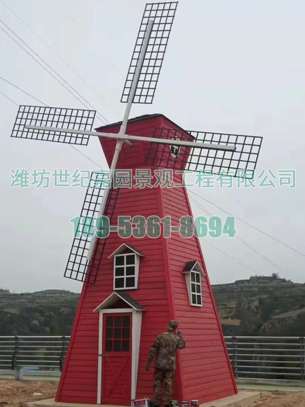 山西晉中直徑8米景觀風車